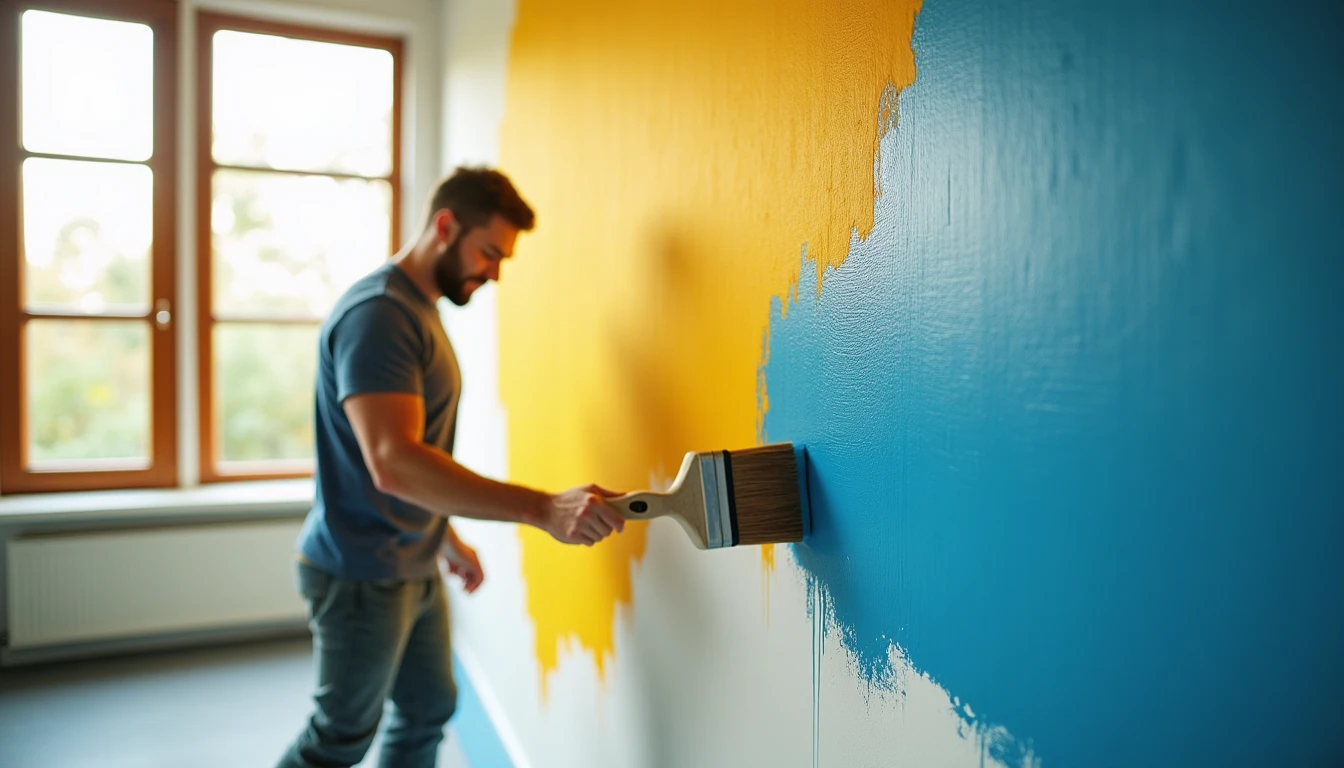 Marque de peinture professionnelle : quels choix pour votre chantier immobilier
